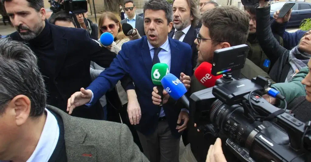 Carlos Mazón personarse en causa Dana: ¿qué dice el Ministerio Fiscal?