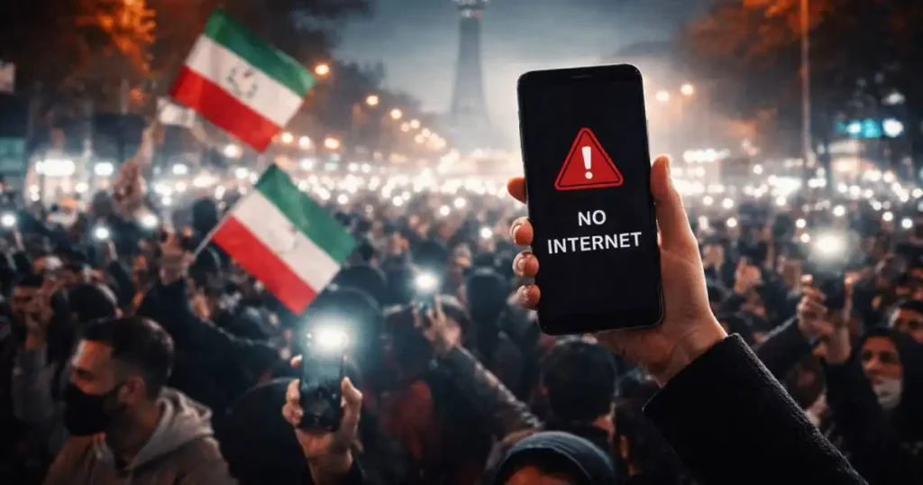 Corte de Internet en Irán: Un Apagón Digital en Medio de Protestas Masivas