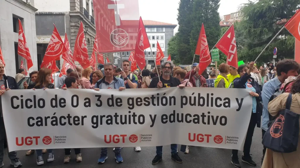 Huelga educadoras 0-3 años Madrid: salarios, ratios y pareja educativa