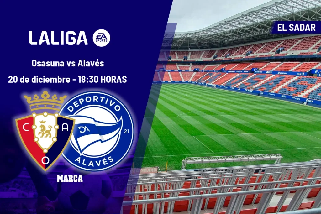Previo del Encuentro: Osasuna vs Alavés en la Jornada 17 de LALIGA EA Sports