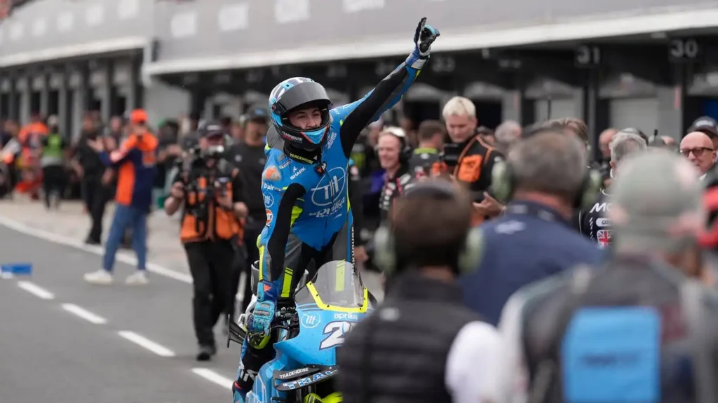 Raúl Fernández Brilla en el Gran Premio de Australia de MotoGP