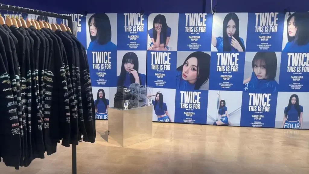 Twice pop-up Barcelona 2026: dónde comprar merchandising oficial en Sant Pere